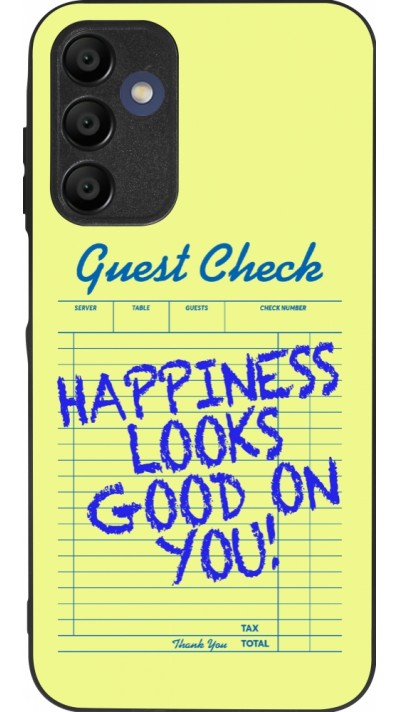 Samsung Galaxy A16 Case Hülle - Silikon schwarz Guest check 2026