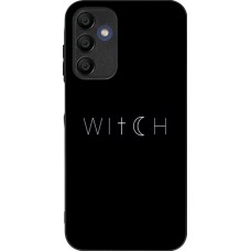 Coque Samsung Galaxy A16 - Silicone rigide noir Halloween 22 witch word