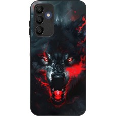 Coque Samsung Galaxy A16 - Silicone rigide noir Halloween 2024 mad werewolf