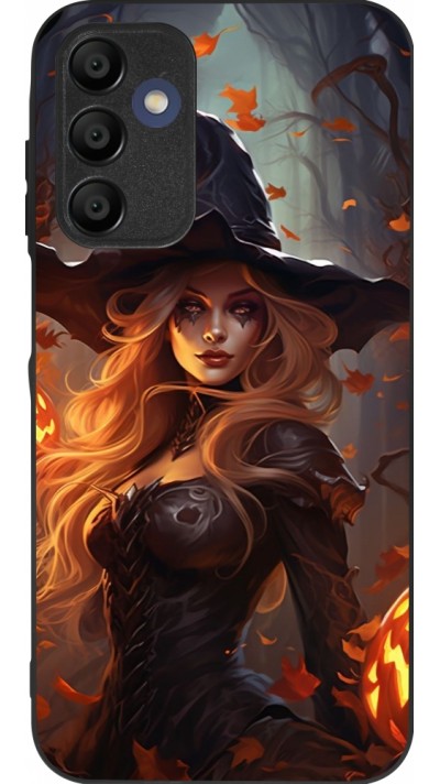 Coque Samsung Galaxy A16 - Silicone rigide noir Halloween 2024 sexy witch