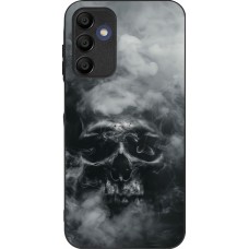 Samsung Galaxy A16 Case Hülle - Silikon schwarz Halloween 2024 smoky skull