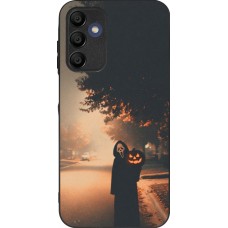 Coque Samsung Galaxy A16 - Silicone rigide noir Halloween 2025 Scream