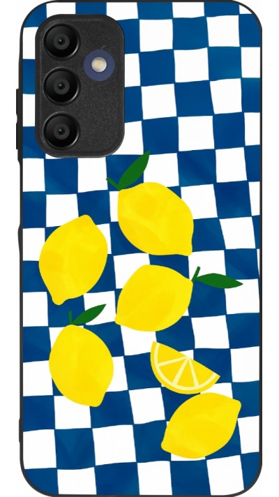 Samsung Galaxy A16 Case Hülle - Silikon schwarz Illustration lemons 2026