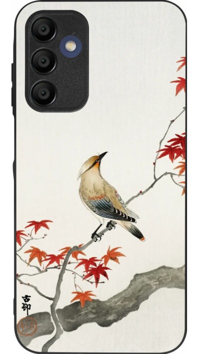 Coque Samsung Galaxy A16 - Silicone rigide noir Japanese Bird