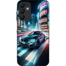 Coque Samsung Galaxy A16 - Silicone rigide noir BMW M4 Tokyo Night