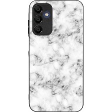 Samsung Galaxy A16 Case Hülle - Silikon schwarz Marble 01