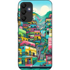 Samsung Galaxy A16 Case Hülle - Silikon schwarz Medellin Comuna 13 Kunst