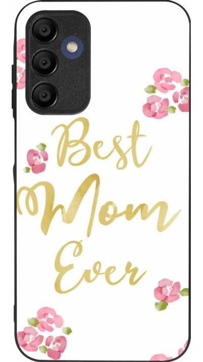 Samsung Galaxy A16 Case Hülle - Silikon schwarz Mom 2024 best Mom ever