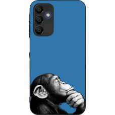 Samsung Galaxy A16 Case Hülle - Silikon schwarz Monkey Pop Art