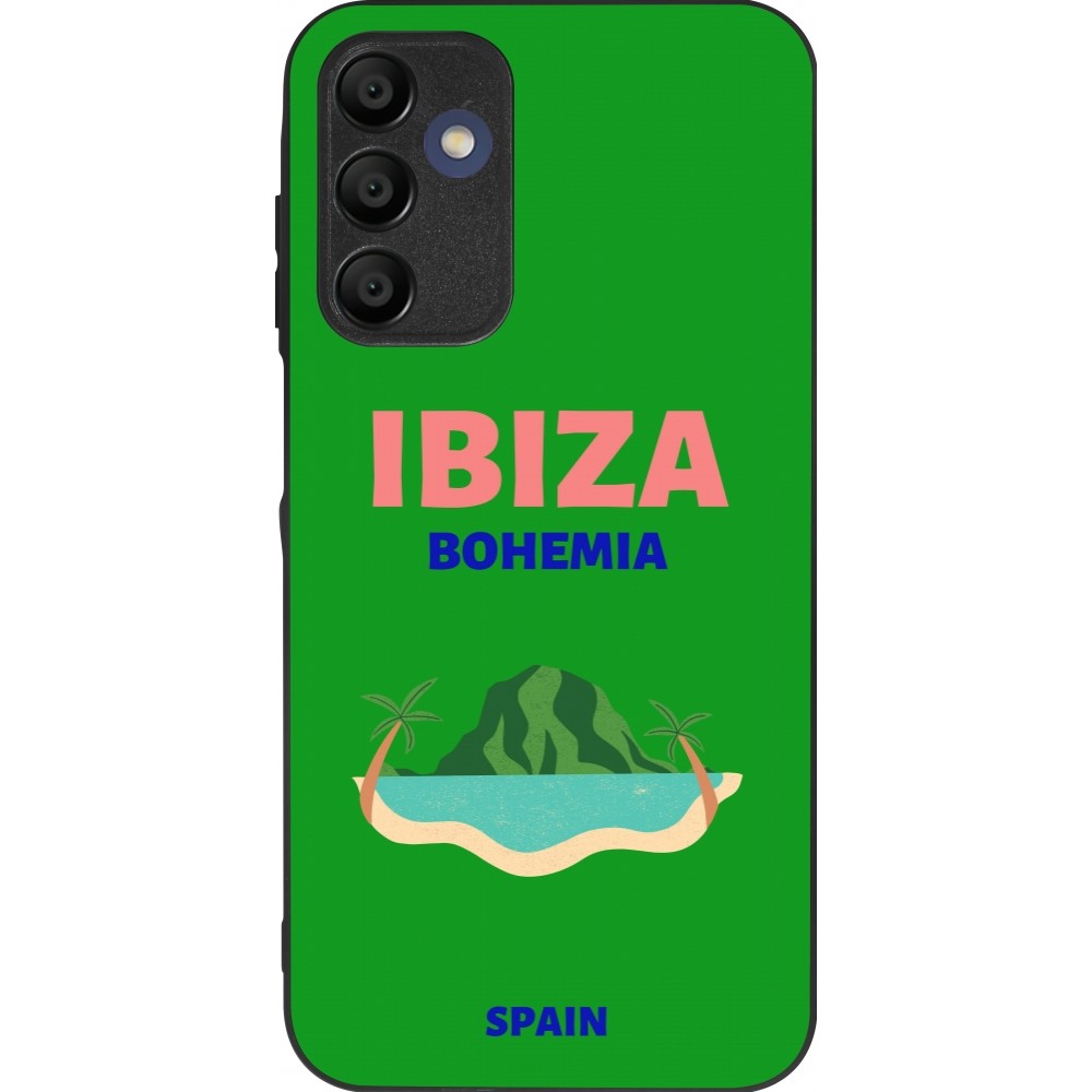 Samsung Galaxy A16 Case Hülle - Silikon schwarz Pop Summer Destination Ibiza