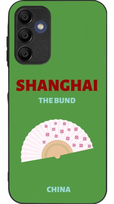 Coque Samsung Galaxy A16 - Silicone rigide noir Pop Summer Destination Shanghai