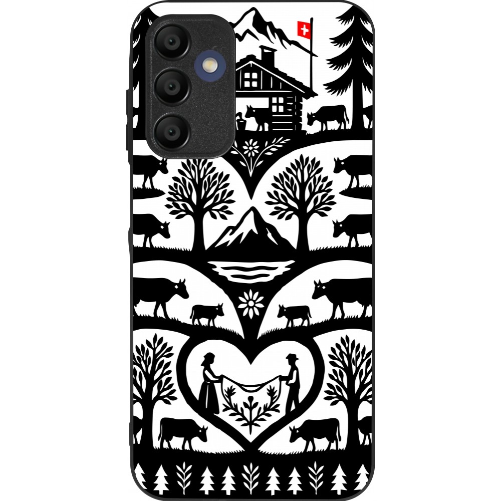 Samsung Galaxy A16 Case Hülle - Silikon schwarz Poya Schweiz 2