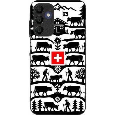 Coque Samsung Galaxy A16 - Silicone rigide noir Poya Suisse 3