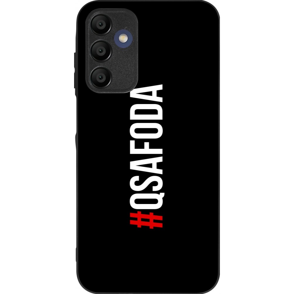 Coque Samsung Galaxy A16 - Silicone rigide noir Qsafoda 1