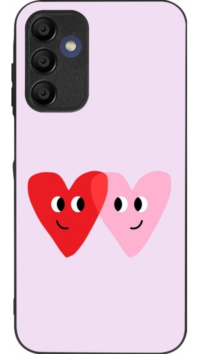 Coque Samsung Galaxy A16 - Silicone rigide noir Saint Valentines Day 26 Heart