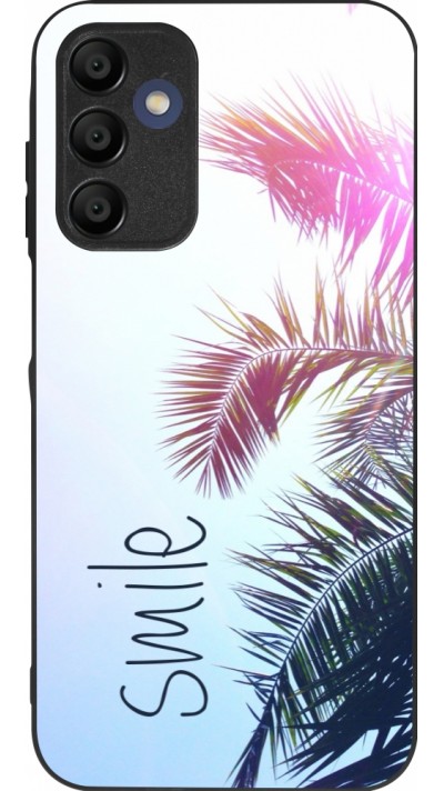 Coque Samsung Galaxy A16 - Silicone rigide noir Smile 05