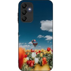 Coque Samsung Galaxy A16 - Silicone rigide noir Hot air balloon 2026