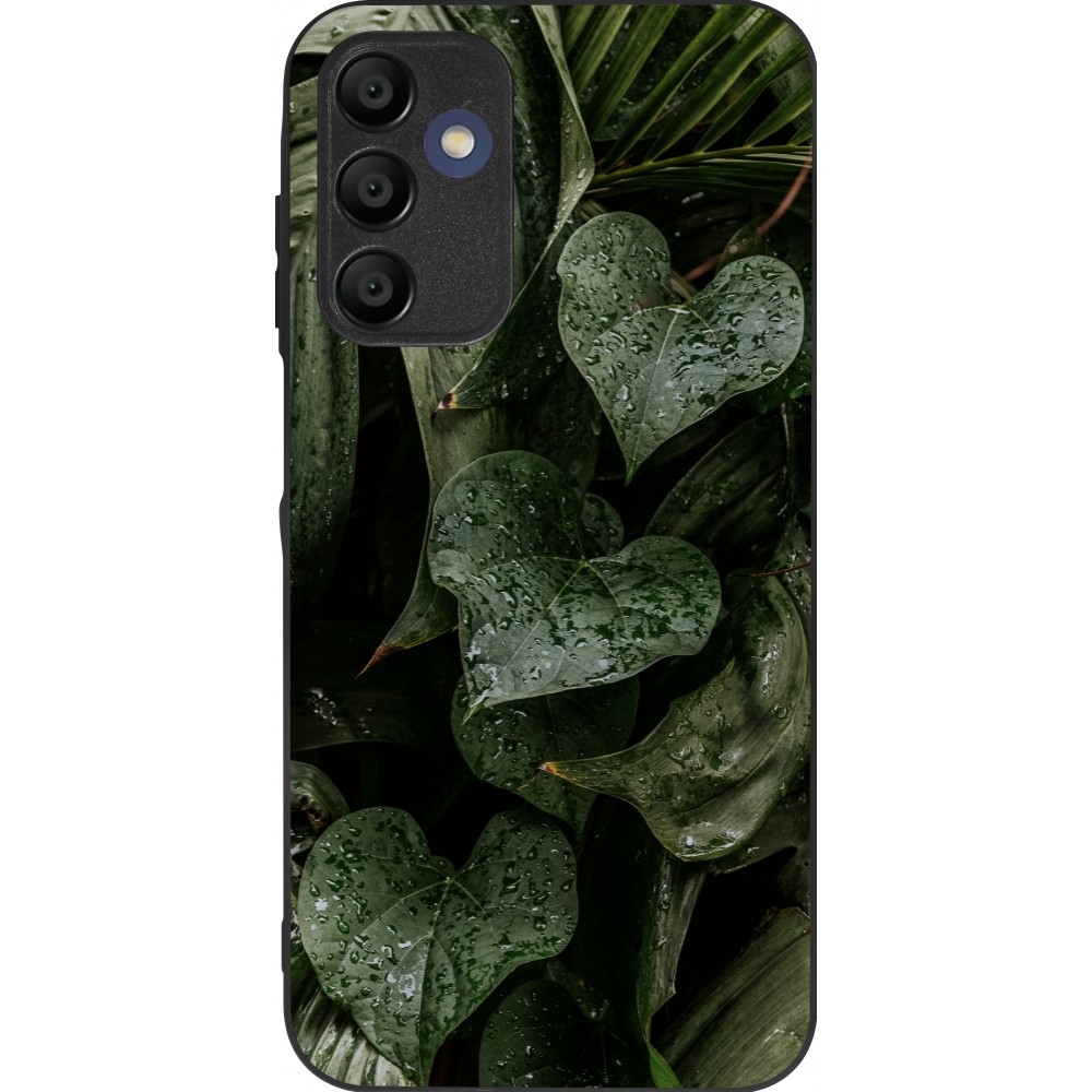 Samsung Galaxy A16 Case Hülle - Silikon schwarz Spring 23 fresh plants