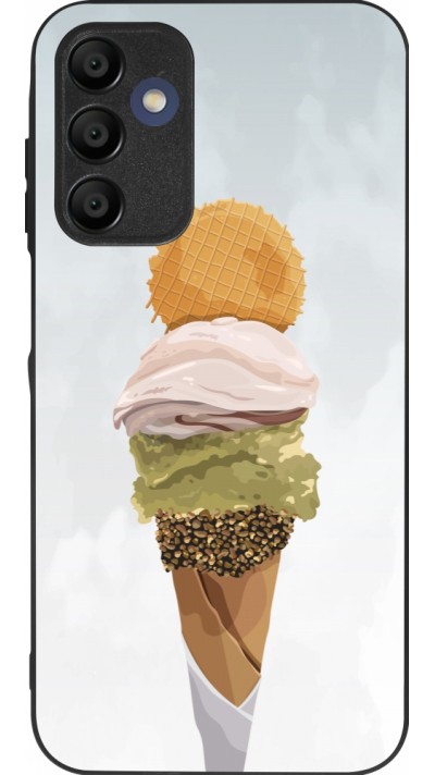 Coque Samsung Galaxy A16 - Silicone rigide noir Summer 2025 Cornet