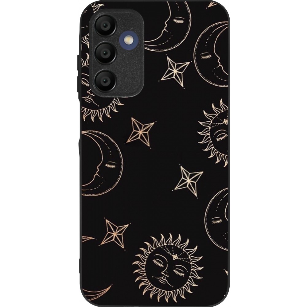 Coque Samsung Galaxy A16 - Silicone rigide noir Suns and Moons