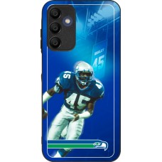 Samsung Galaxy A16 Case Hülle - Silikon schwarz Super Bowl 26 Seattle 1