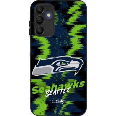 Samsung Galaxy A16 Case Hülle - Silikon schwarz Super Bowl 26 Seattle 2