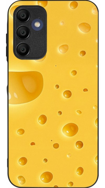 Coque Samsung Galaxy A16 - Silicone rigide noir Fête Nationale Suisse Cheese