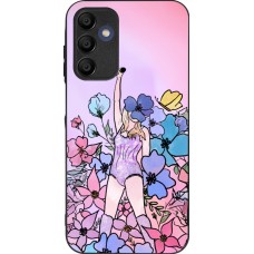 Coque Samsung Galaxy A16 - Silicone rigide noir Taylor Swift Sketch - Pink