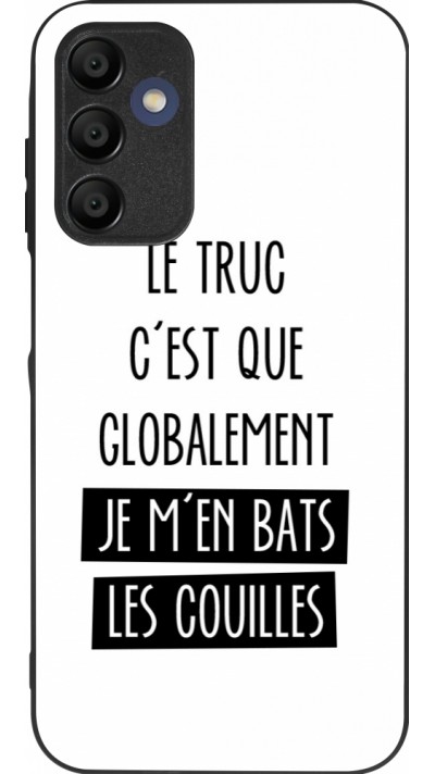 Samsung Galaxy A16 Case Hülle - Silikon schwarz Le truc globalement bats les couilles
