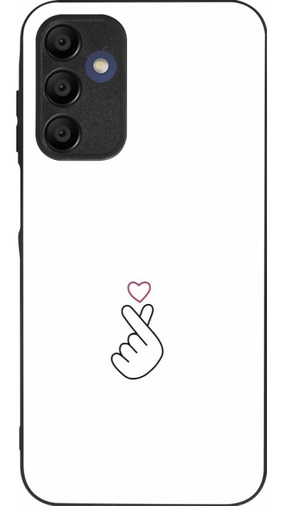 Coque Samsung Galaxy A16 - Silicone rigide noir Valentine 2024 heat by Millennials