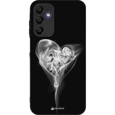 Samsung Galaxy A16 Case Hülle - Silikon schwarz Valentine 2022 Black Smoke
