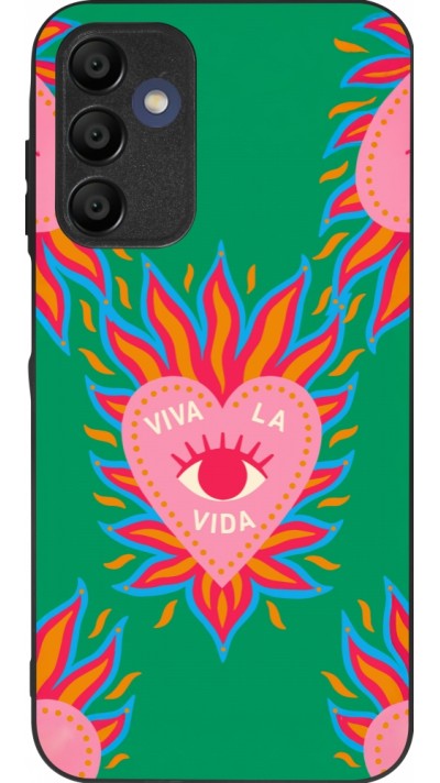 Samsung Galaxy A16 Case Hülle - Silikon schwarz Viva la vida 2026