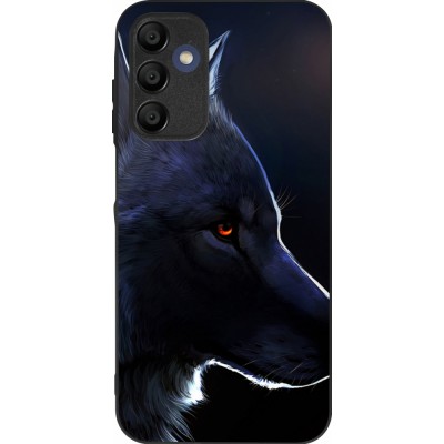 Samsung Galaxy A16 Case Hülle - Silikon schwarz Wolf Shape