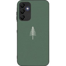 Samsung Galaxy A16 Case Hülle - Silikon schwarz Christmas 22 minimalist tree