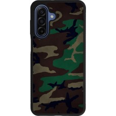 Samsung Galaxy A17 Case Hülle - Silikon schwarz Camouflage 3