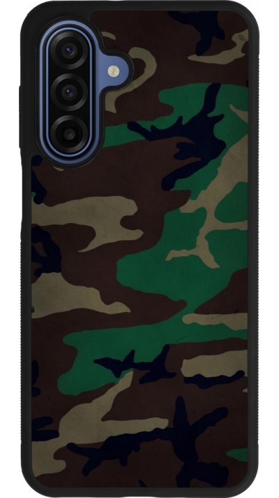 Samsung Galaxy A17 Case Hülle - Silikon schwarz Camouflage 3
