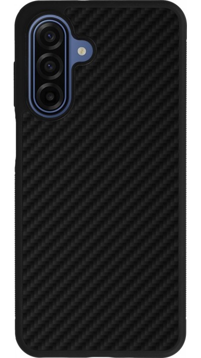 Samsung Galaxy A17 Case Hülle - Silikon schwarz Carbon Basic