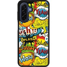 Samsung Galaxy A17 Case Hülle - Silikon schwarz Cartoons slogans