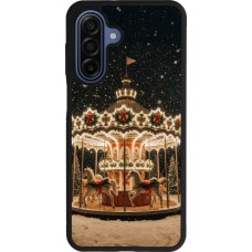 Samsung Galaxy A17 Case Hülle - Silikon schwarz Christmas 25 Carousel