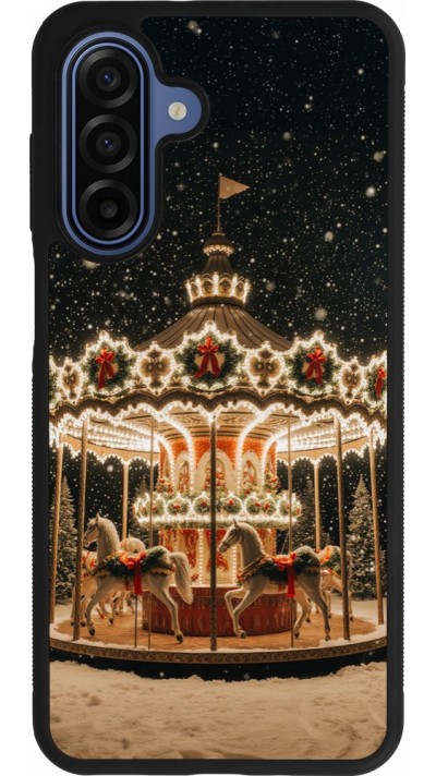 Samsung Galaxy A17 Case Hülle - Silikon schwarz Christmas 25 Carousel