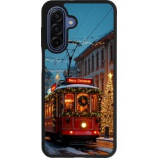 Samsung Galaxy A17 Case Hülle - Silikon schwarz Christmas 25 Xmas Train