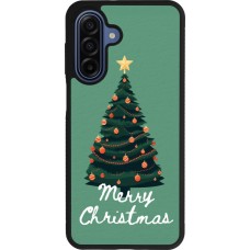 Samsung Galaxy A17 Case Hülle - Silikon schwarz Christmas 25 Xmas Tree