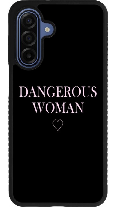 Samsung Galaxy A17 Case Hülle - Silikon schwarz Dangerous woman