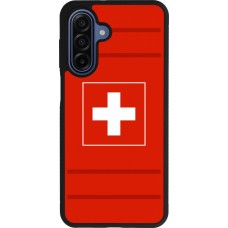 Samsung Galaxy A17 Case Hülle - Silikon schwarz Euro 2020 Switzerland