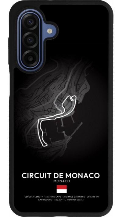 Samsung Galaxy A17 Case Hülle - Silikon schwarz F1 Track 2025 Monaco