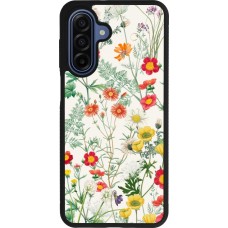 Samsung Galaxy A17 Case Hülle - Silikon schwarz Flora Botanical Wildlife