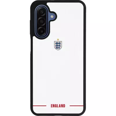 Samsung Galaxy A17 Case Hülle - Silikon schwarz England 2026 personalisierbares Fussballtrikot