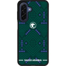 Samsung Galaxy A17 Case Hülle - Silikon schwarz Saudi Arabien 2026 personalisierbares Fussballtrikot
