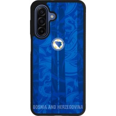 Coque Samsung Galaxy A17 - Silicone rigide noir Maillot de football Bosnie-Herzégovine 2026 personnalisable