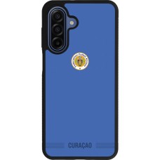Samsung Galaxy A17 Case Hülle - Silikon schwarz Curaçao 2026 personalisierbares Fussballtrikot